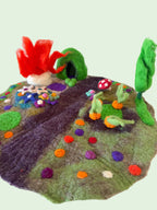 Magical Elf Garden Felt Play Mat – Himalayan Felt Co