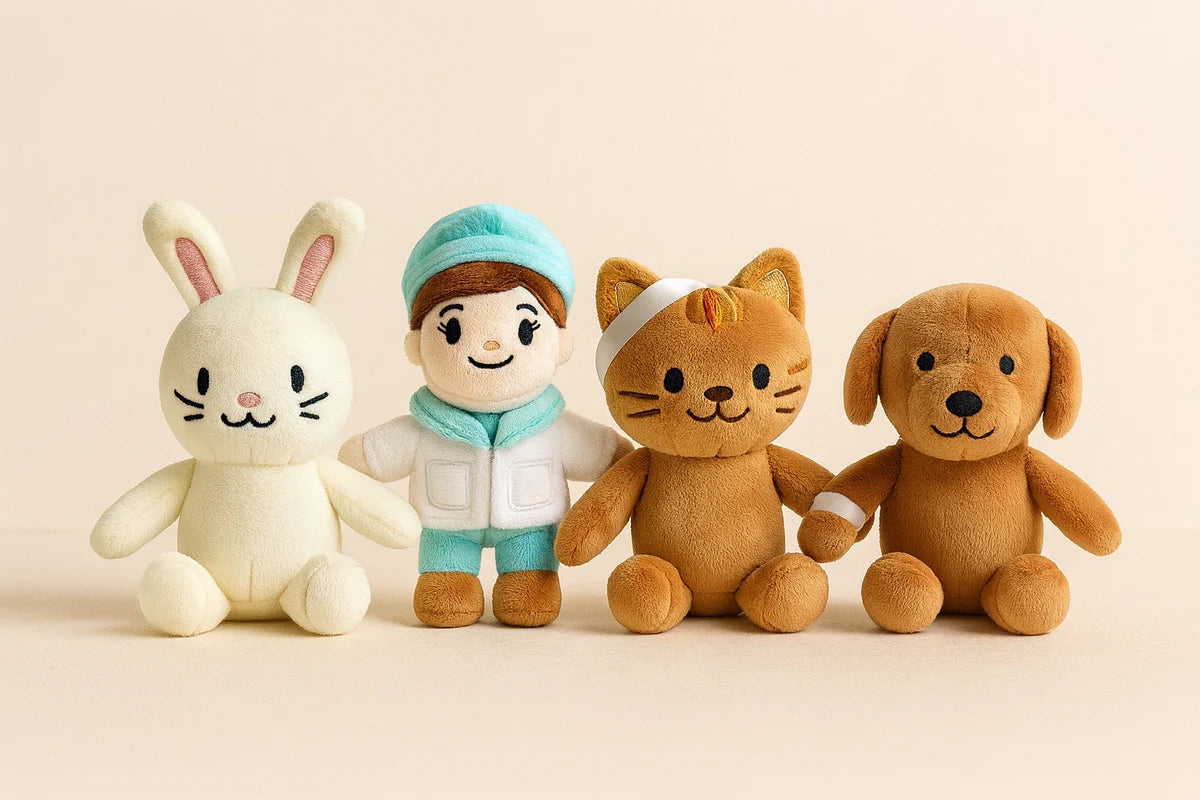 Plushy Tails Vet Clinic Playset - Plushy Pals