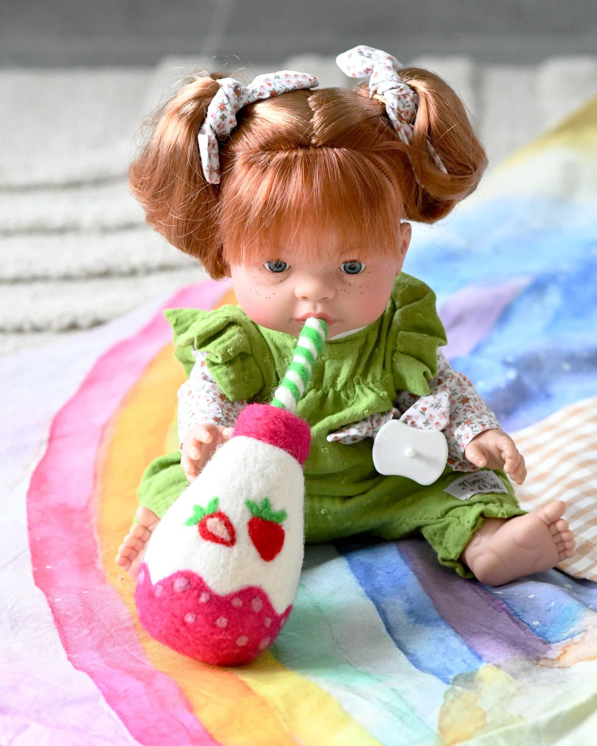 Strawberry Fruit Juice Felt Play - Tara Treasures