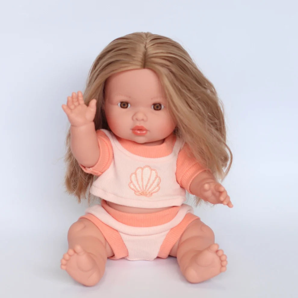 Shelly Dolls Top + Bloomer Shorts Set - SALLI Collective