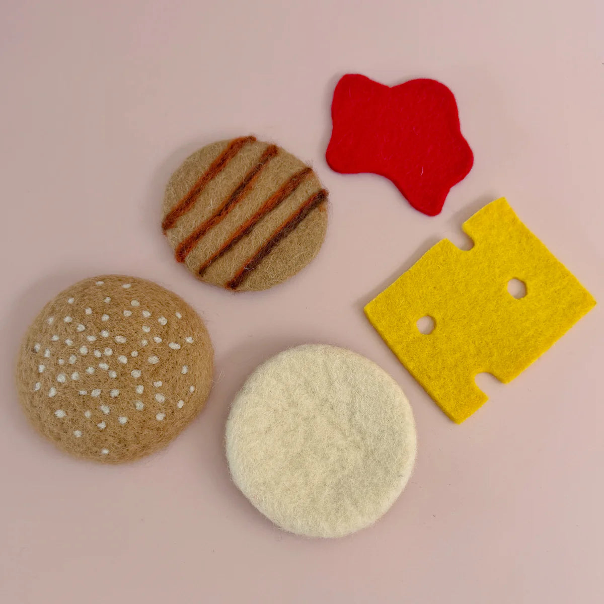 Cheeseburger Felt Food - Playtisserie