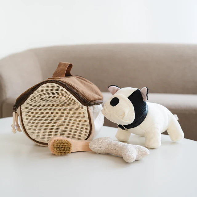 Pet Puppy & Carrier Set - Little Lamb Kind