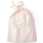 Petal Stripe Organic Bassinet Sheet or Change Pad Cover - Fox & Fallow
