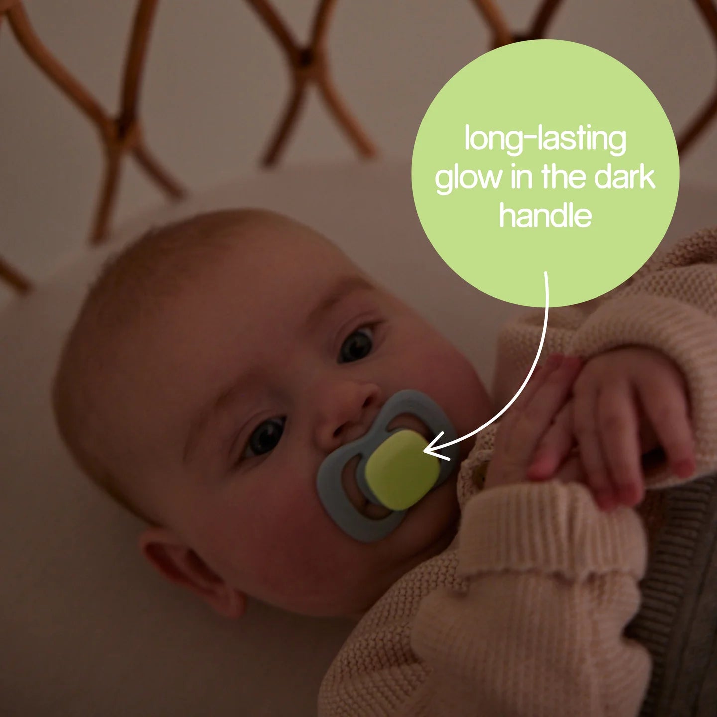 Glow Silicone Soother | Twin Pack