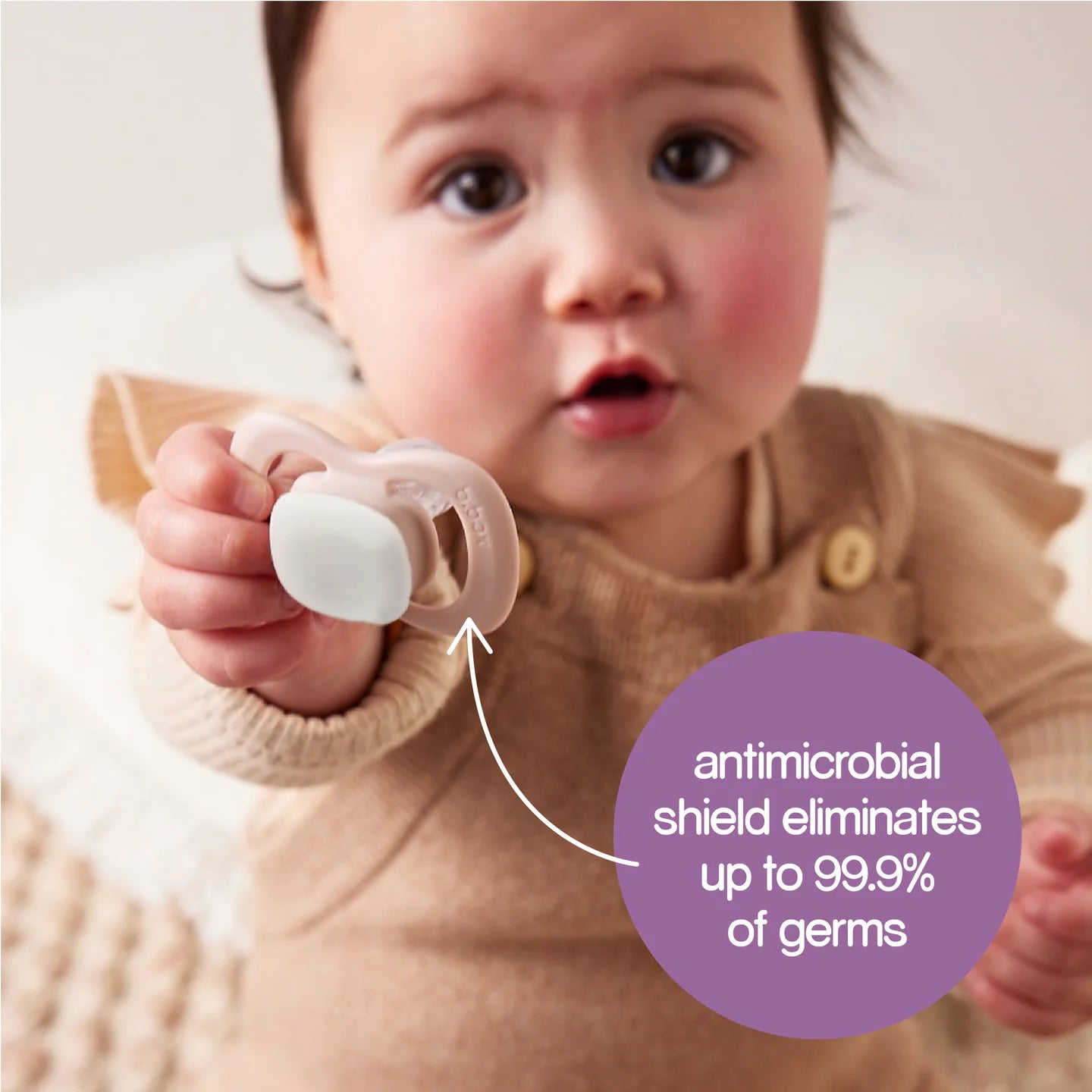 Glow Silicone Soother | Twin Pack