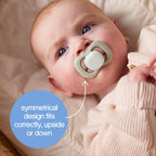 b.box - Glow Silicone Soother Twin Pack