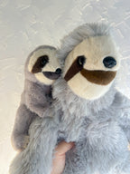 Sloth Mum & Baby Detachable Plush Duo - Wild Republic
