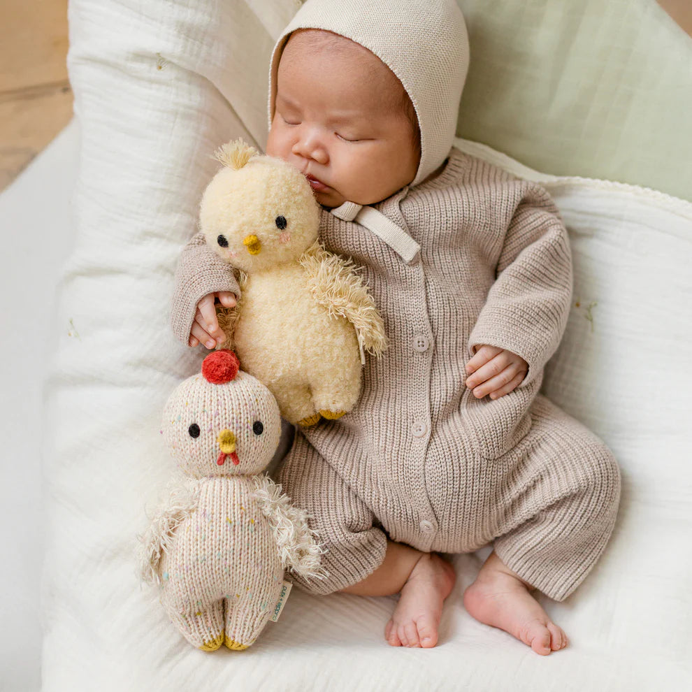 Ethically made Baby Chicken by Cuddle + Kind