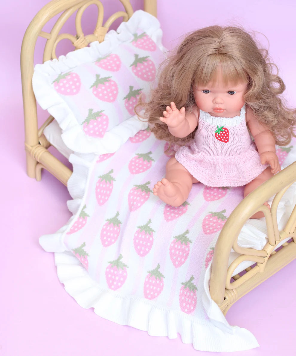 Strawberry Doll Bedding Set - SALLI Collective