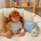 Blue Gingham Doll Lunchbox Set - SALLI Collective