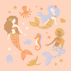 Mermaids Blanket - Fox & Fallow
