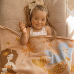 Mermaids Blanket - Fox & Fallow