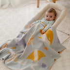 Ocean Creatures Blanket - Fox & Fallow