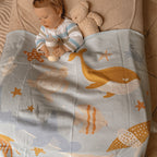 Ocean Creatures Blanket - Fox & Fallow