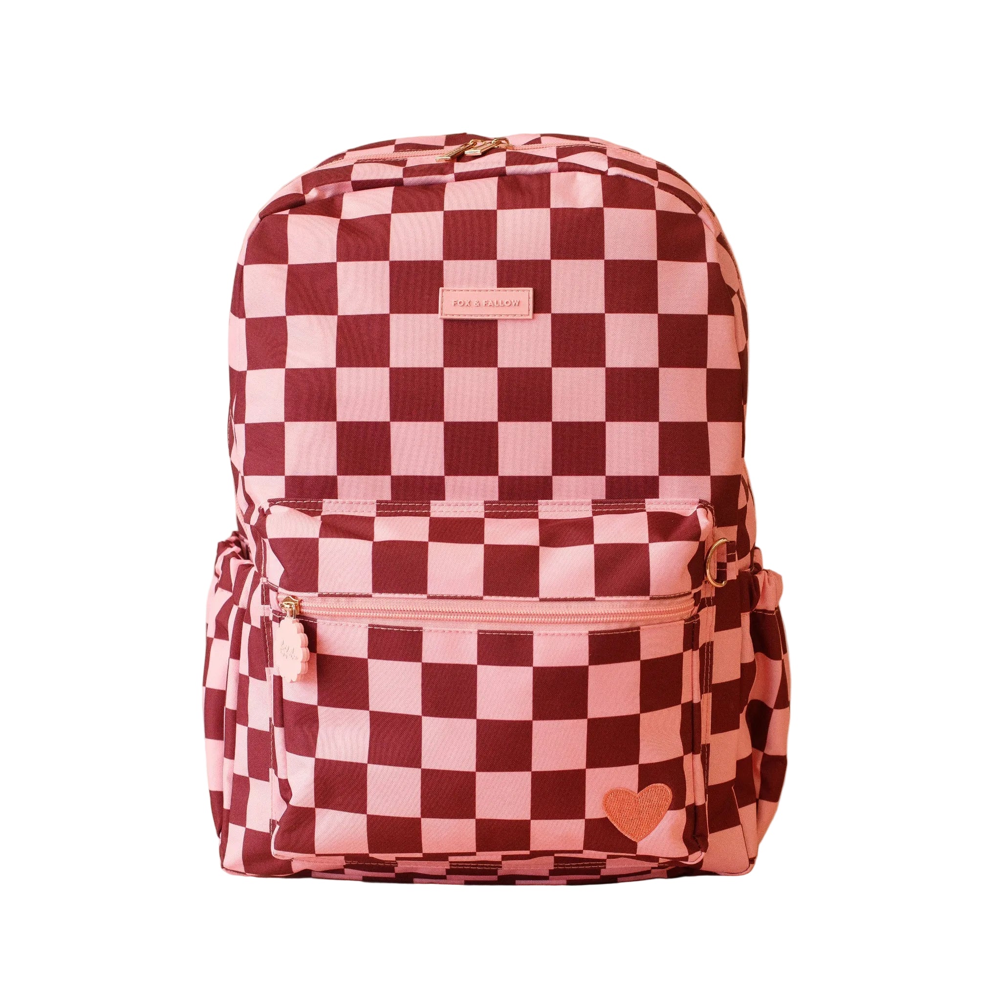 Fox and Fallow | Backpack | Cherry Check