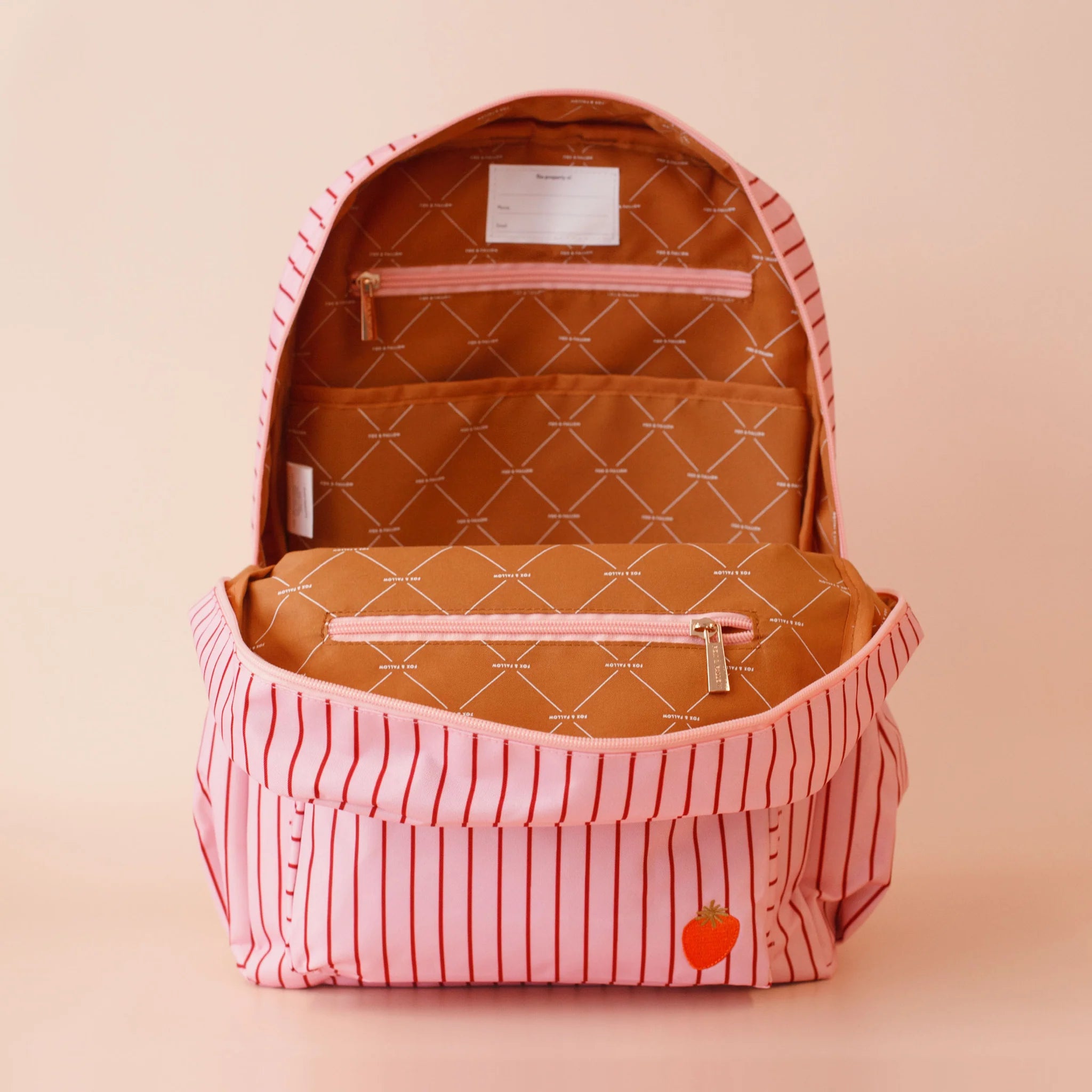 Backpack | Strawberry Stripe