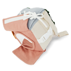 soft busy cube with buttons zips and snaps fine motor toy for toddlers