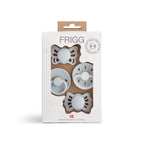 FRIGG | Baby's First Pacifier 4-Pack | Powder Blue