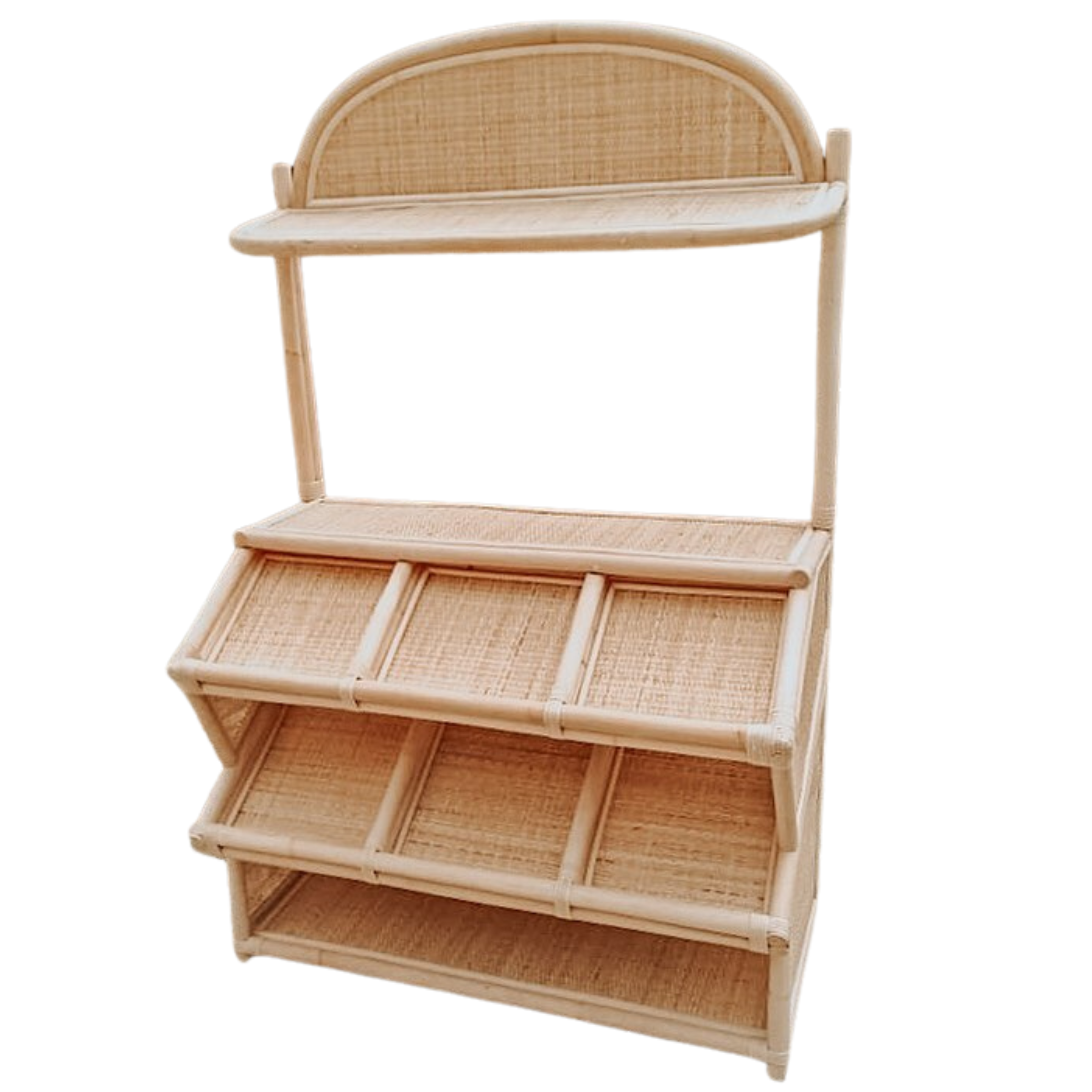 Rattan Market Stall - Poppy’s Little Treasures