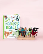 Ingenious Insects Felt Finger Puppet & Book Bundle - Tara Treasures
