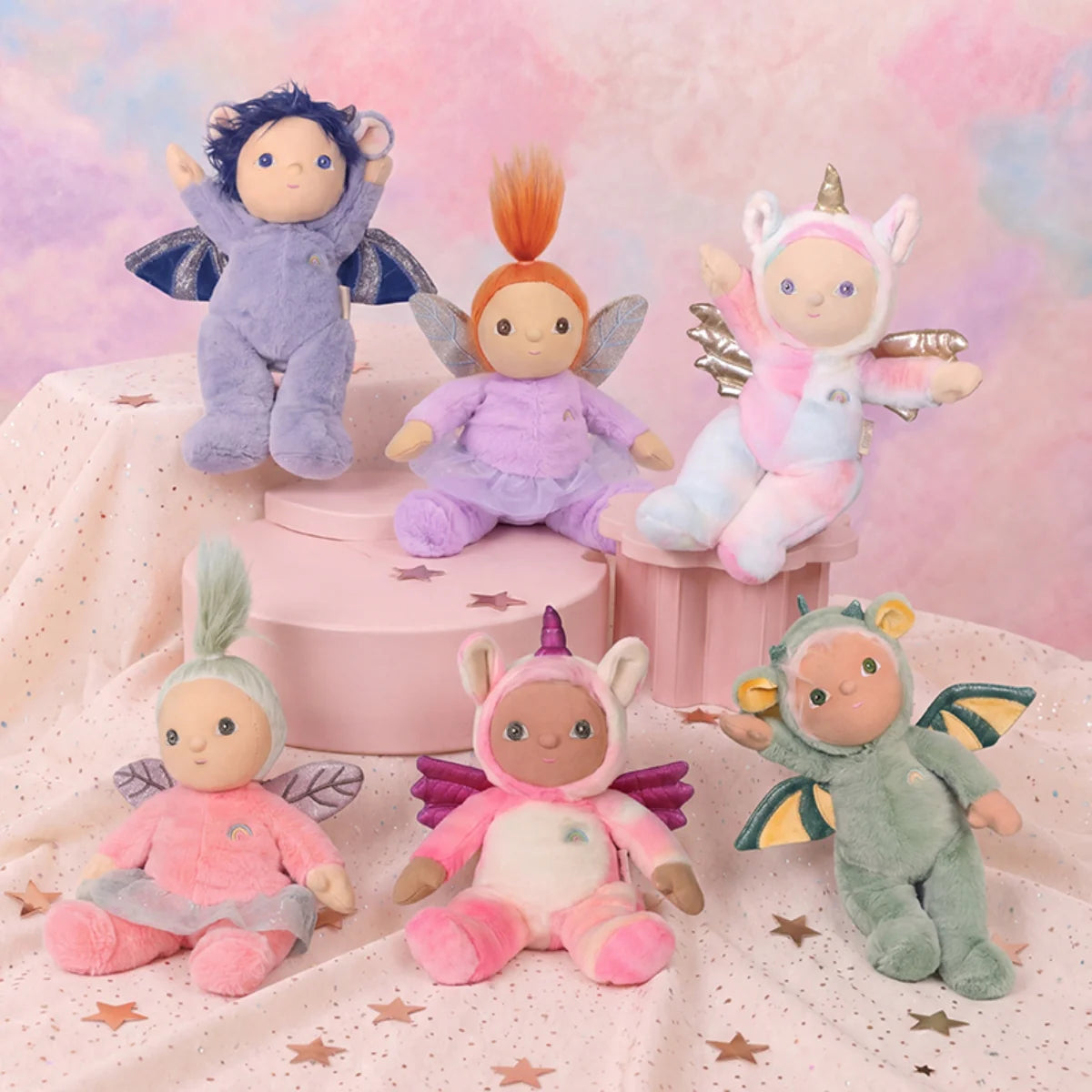 Yuna Unicorn Dinky Dinkum Doll - Olli Ella