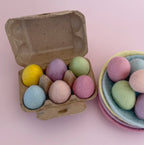 Carton of Pastel Eggs Felt Food  - Playtisserie