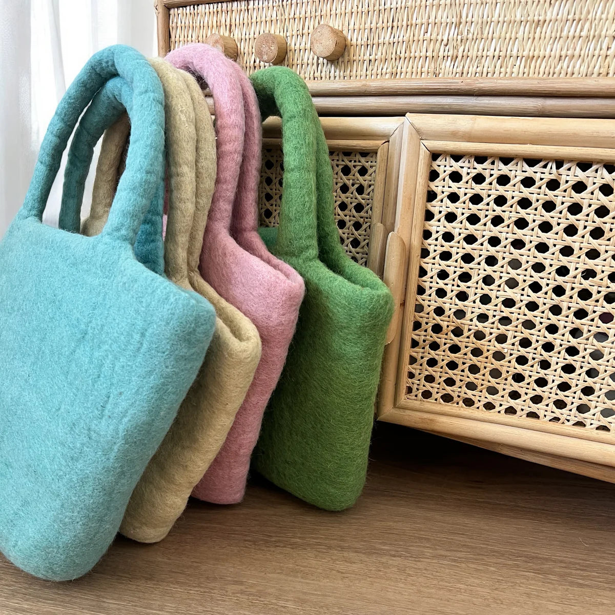 Felt Shopping Bags - Playtisserie