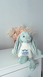 Personalised Medium Plush White Jumper
