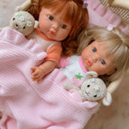 Powder Pink Doll Bedding Set - SALLI Collective