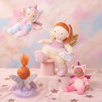 Magical unicorn plush companion from the Dinkum Dolls collection