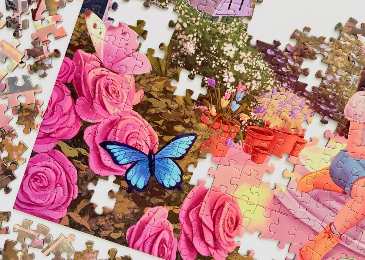 Lepidopterist's Greenhouse 1000 Piece Jigsaw Puzzle – Reverie Puzzles
