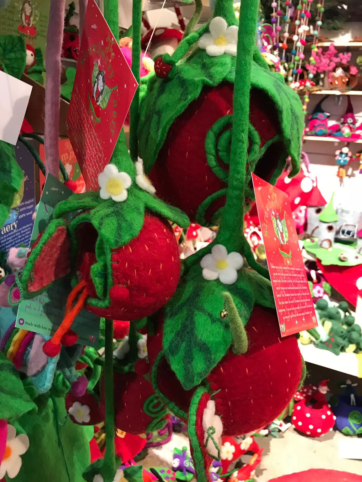 Strawberry Fairy Pod – Himalayan Felt Co