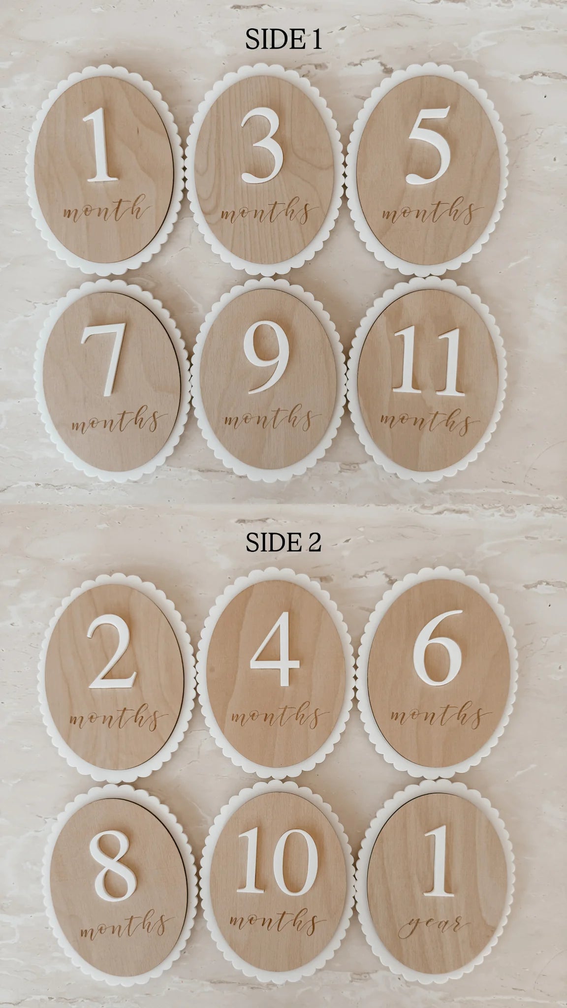 Scallop Baby Milestone Collection