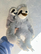 Sloth Mum & Baby Detachable Plush Duo - Wild Republic