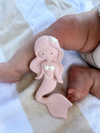 Berry Maeve the Mermaid Natural Rubber Teether Toy - Winnie Parkes