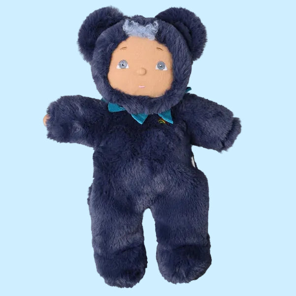 Blueberry Bear Cozy Dinkum Doll - Olli Ella