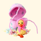 Yellow Ducking Felt Surprise Egg - Tara Treasures