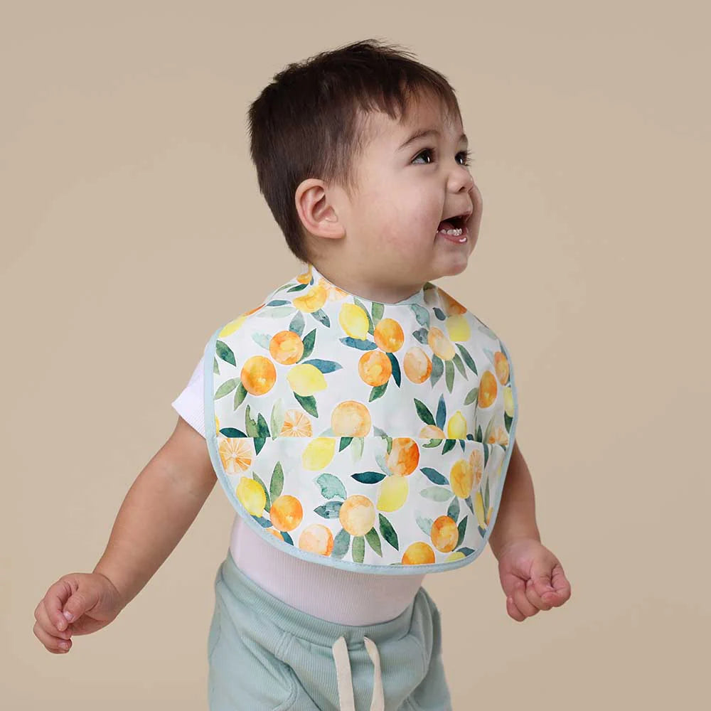 Citrus Squeeze Snuggle Bib - Snuggly Hunny