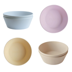 Mushie | Round Dinnerware Bowl | 2 Pack