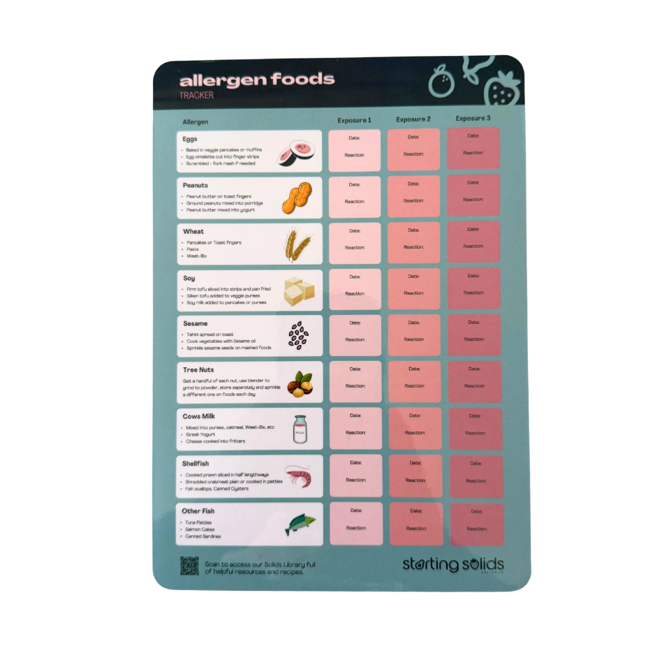 Solids Allergy Tracker