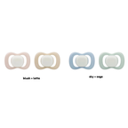 b.box - Glow Silicone Soother Twin Pack