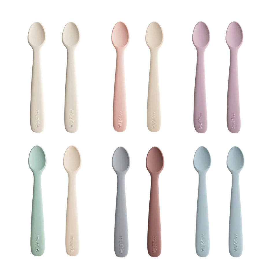 Silicone Feeding Spoons - 2 Pack