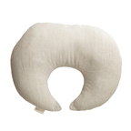 Nursing Pillow + Cover - Moon Shape | Natural Oat