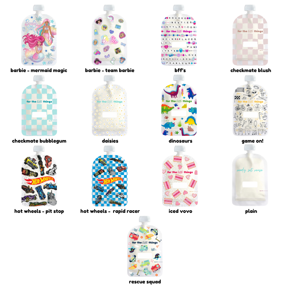 Reusable Food Pouches | 150ml