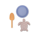 Children’s turtle themed silicone beach bucket set for sandpit and seaside play