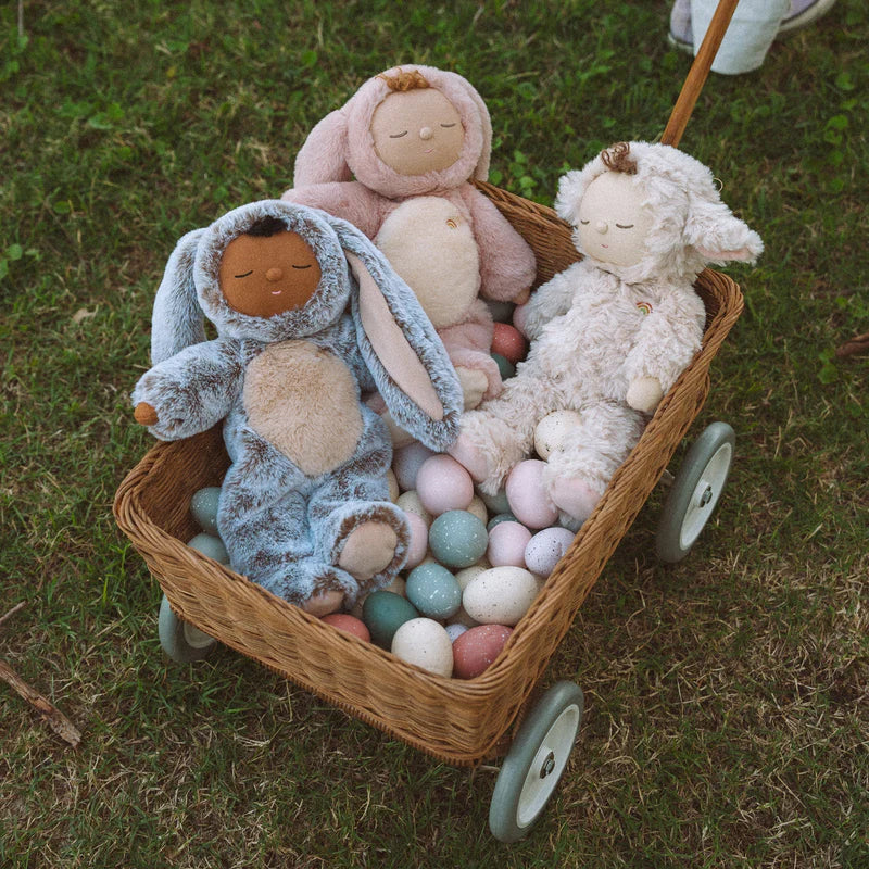 soft cuddly bunny doll toy suitable for babies and young children