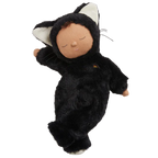 Olli Ella Cozy Dinkum Cat Nox black plush doll soft toy
