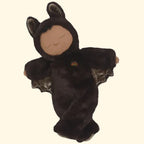 Ozzie Bat Cozy Dinkum doll full view dark brown plush