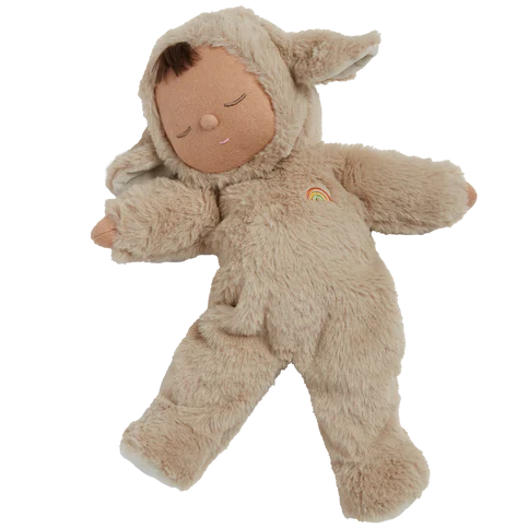 Pip Warm Grey Lamby Cozy Dinkum doll Olli Ella plush lamb baby toy
