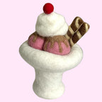 Strawberry Felt Sundae - Playtisserie